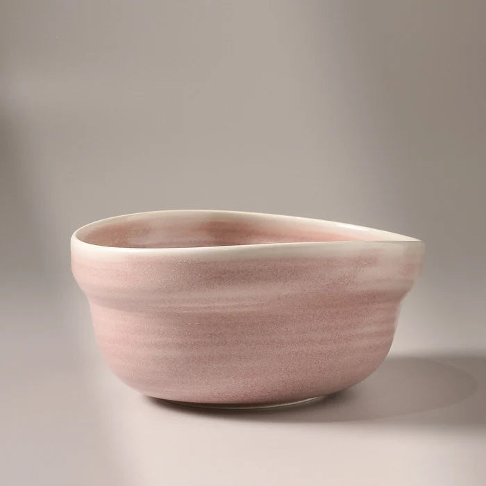 Suiki Large Serving Bowl - Dusty Pink - Few and Far - Dinnerware