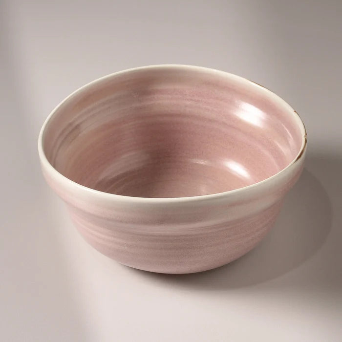 Suiki Large Serving Bowl - Dusty Pink - Few and Far - Dinnerware