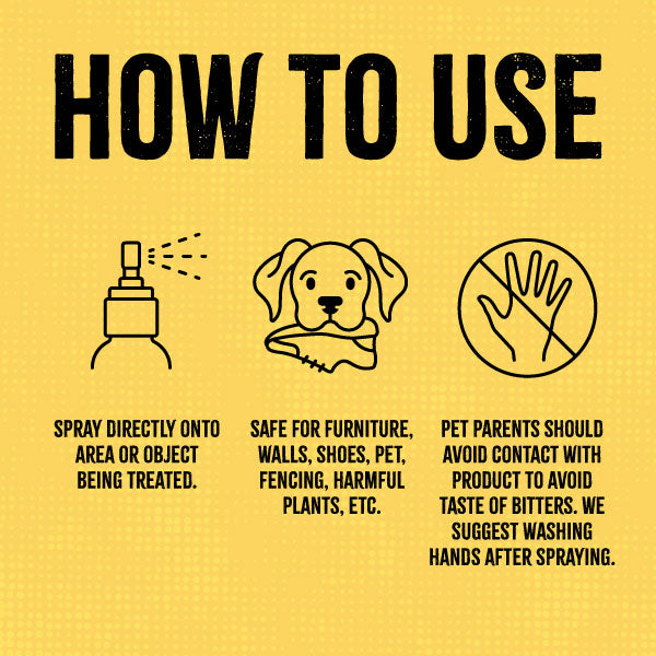 SynergyLabs Ultra Bitter Spray for Dogs & Cats