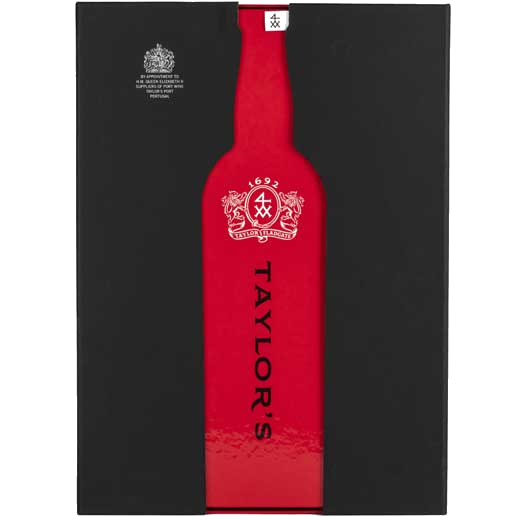 The Taylor's presentation box can be plaque engraved.