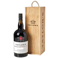 Taylor's 2016 Late Bottled Vintage Port 150cl Magnum Bottle inside the wooden presentation box.