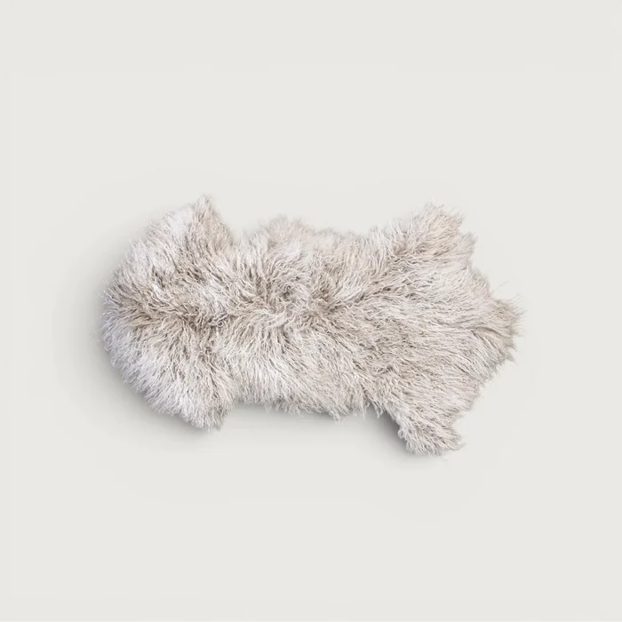 Tibetan Fur Hide White