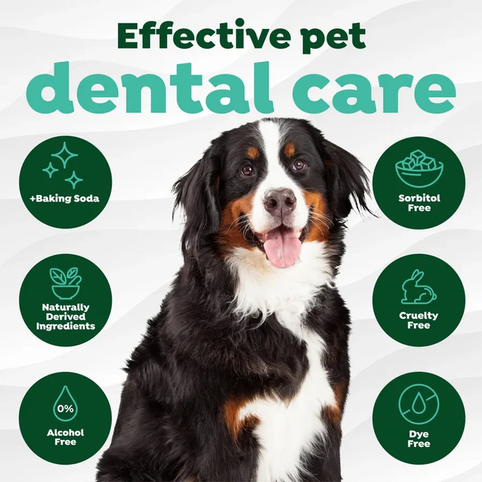 TropiClean Fresh Breath Finger Dental Wipes for Pets