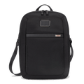 TUMI's Alpha 3 Golf Shoe Bag in Black has a patch that can be embossed.