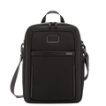This TUMI Black Alpha 3 Shoe Bag features a top grab handle.