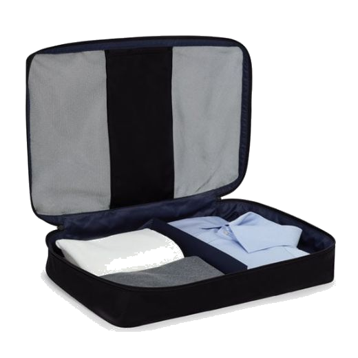This TUMI Large Packing Cube in Black is great for keeping items such as shits, t-shirts, trousers etc neatly folded in your packing case.