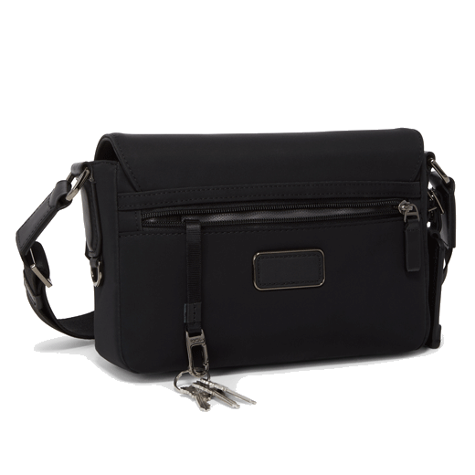 This Parson Crossbody Bag Harrison is by TUMI and comes in black nylon.