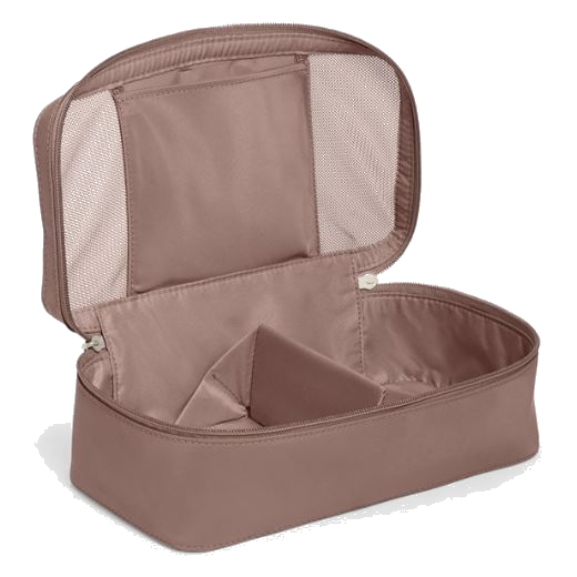 This TUMI Small Packing Cube in Light Mauve is great for keeping organised inside the packing case during your travels.
