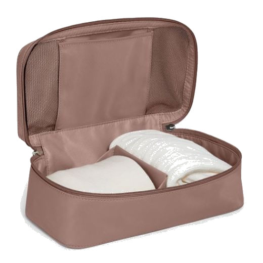 The TUMI Small Packing Cube in Light Mauve makes a great addition to your TUMI packing case so you can easily pack your items,