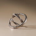Twine Sculpture Raw Nickel - Few and Far - Decorative Objects