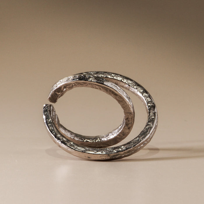 Twine Sculpture Raw Nickel