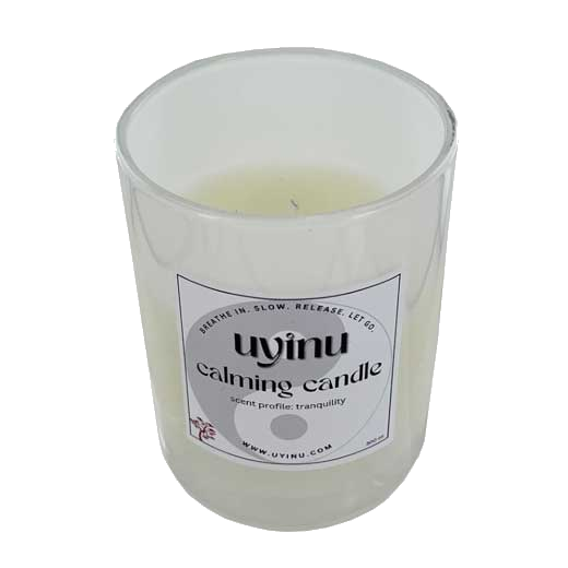 This Uyinu candle is the ideal gift and way to relax after a long day.