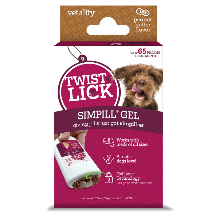 Vetality Twist + Lick SimPill Peanut Butter Flavor
