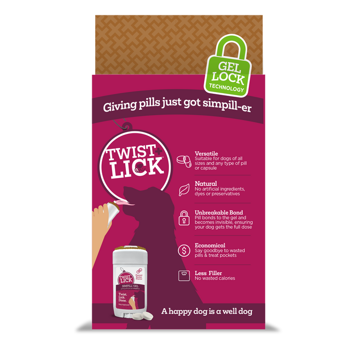 Vetality Twist + Lick SimPill Peanut Butter Flavor