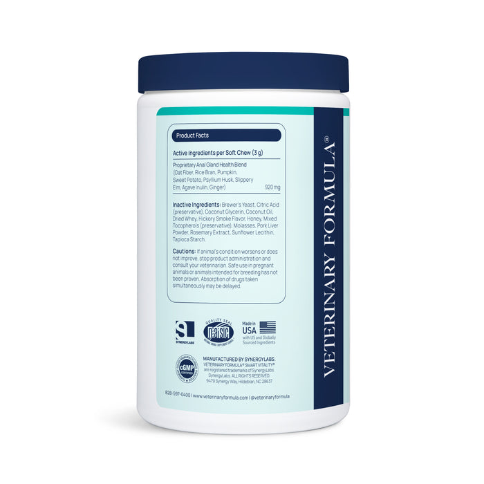 Veterinary Formula Anal Gland Support Chews for Dogs, 60 Count