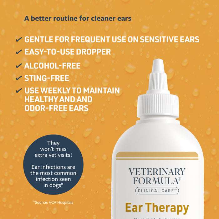 Veterinary Formula Clinical Care Ear Therapy for Dogs & Cats, 4 oz