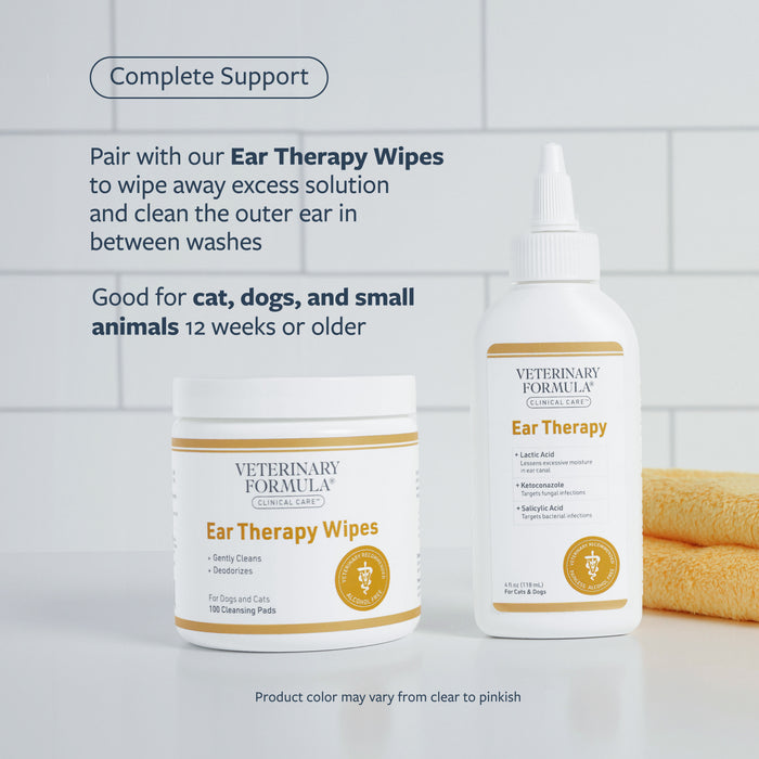 Veterinary Formula Clinical Care Ear Therapy for Dogs & Cats, 4 oz