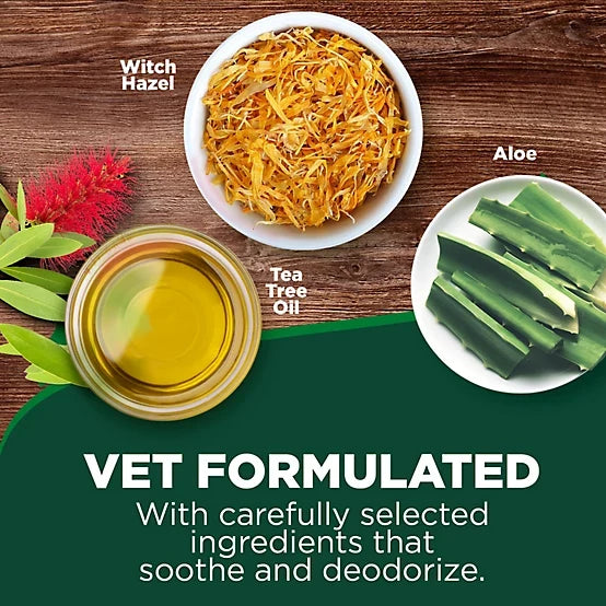 Vet's Best Ear Relief Finger Wipes, 50 ct.