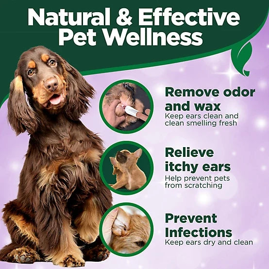Vet's Best Ear Relief Finger Wipes, 50 ct.