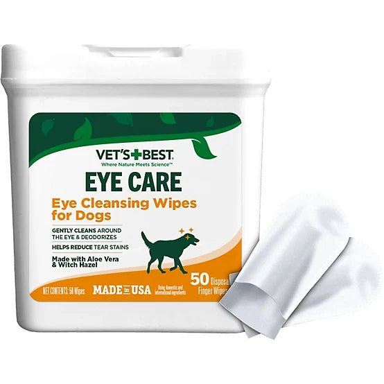 Vet's Best Eye Cleansing Wipes, 50 ct.