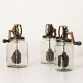 Vintage Indian Glass Butter Churn - Few and Far - Decorative Objects