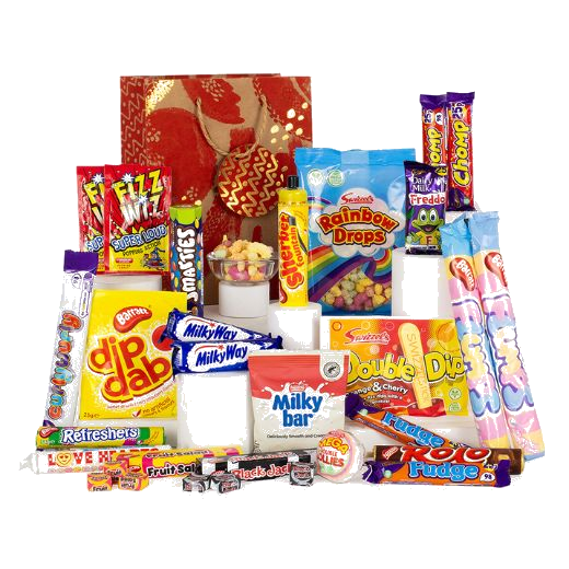 Tear & Share by Wheelers luxury hampers with a mix of sweets and chocolates.