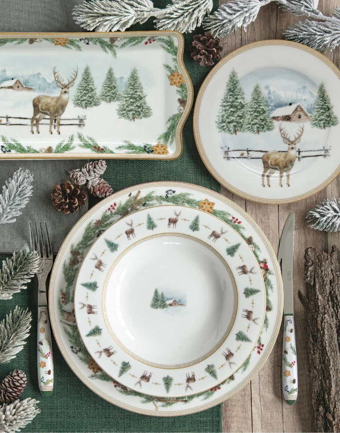 WHITE FOREST ŠĶĪVIS 19CM, PORCELĀNS