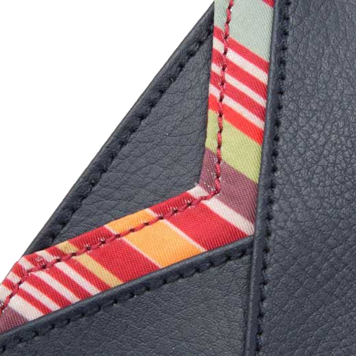 This is the WOLF Navy Howard 7CC Card Holder.