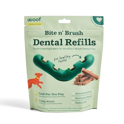 WOOF Bite n Brush Dental Refills 8oz