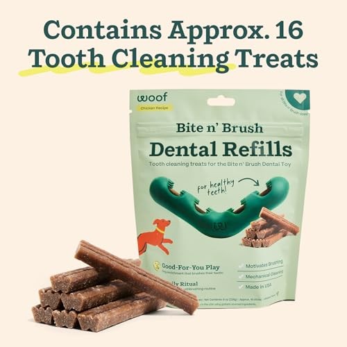 WOOF Bite n Brush Dental Refills 8oz