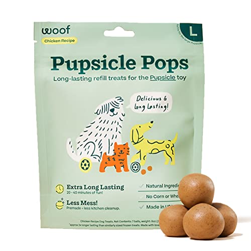 WOOF Chicken Refill Pops Large