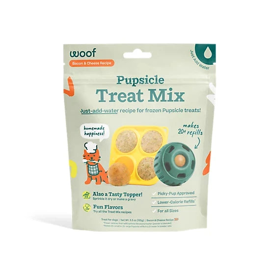 Woof Pupsicle Mix Dog Treat- Bacon & Cheese