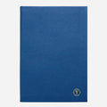 The Yard-O-Led Sampson A5 Luxury Navy Blue Leather Notebook by Yard-O-Led.