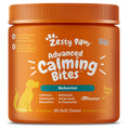 Zesty Paws Advanced Calming Bites w/ Melatonin, Turkey Flavor, 90ct for Dogs