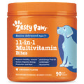 Zesty Paws Senior Advanced 11-in-1 Multivitamin Bites, Chicken Flavor, 90ct for Dogs