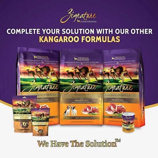 Zignature Soft Moist Dog Treats Kangaroo Formula Dog Treats, 4 oz.