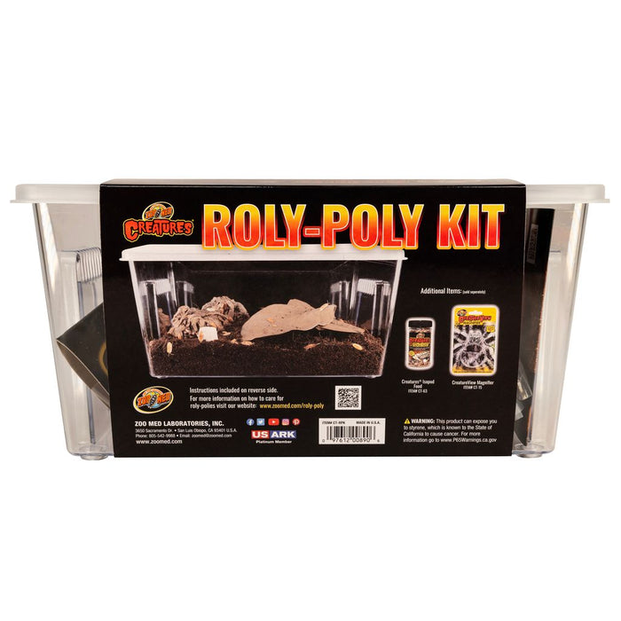 Zoo Med Creatures® Roly-Poly Kit – Isopod Habitat