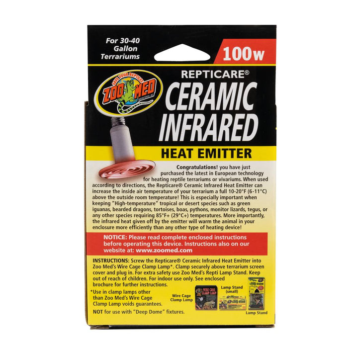 Zoo Med ReptiCare® Ceramic Infrared Heat Emitter