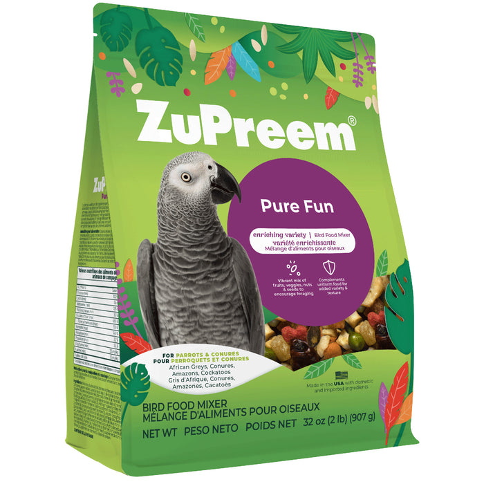 Zupreem Pure Fun - Parrots & Conures - 2 lb