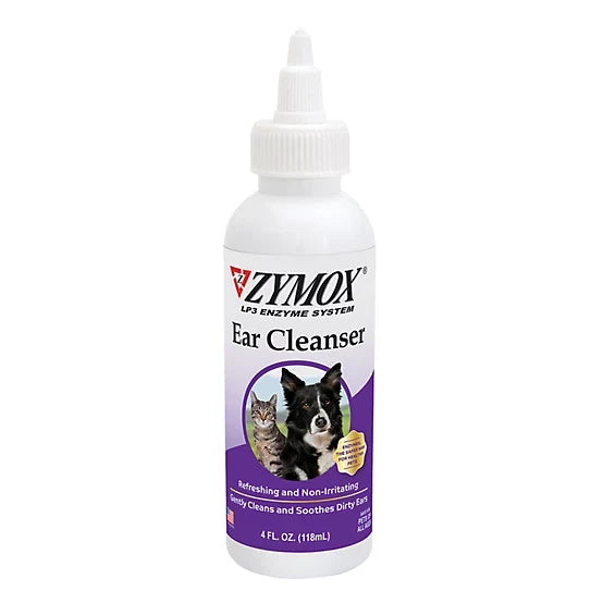 Zymox Cruelty-Free Pet Ear Cleanser for Dogs and Cats, 4 oz.